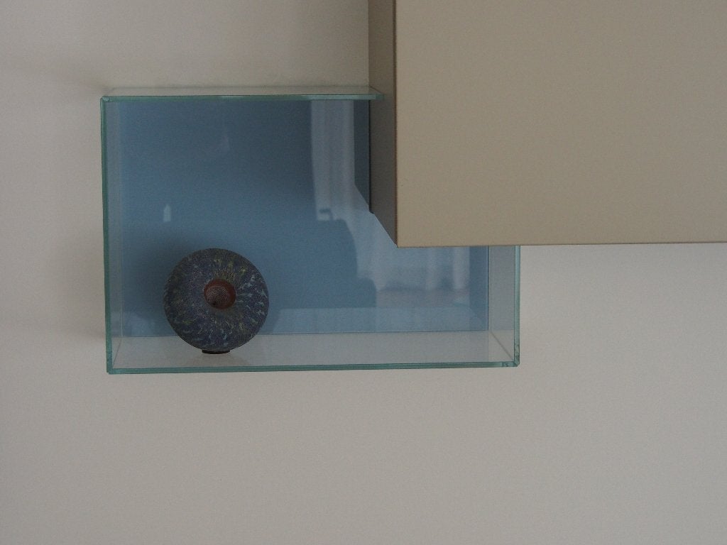 Glazen Wandbox (Italiaans design), Ophalen, Minder dan 150 cm, Minder dan 25 cm, Minder dan 100 cm