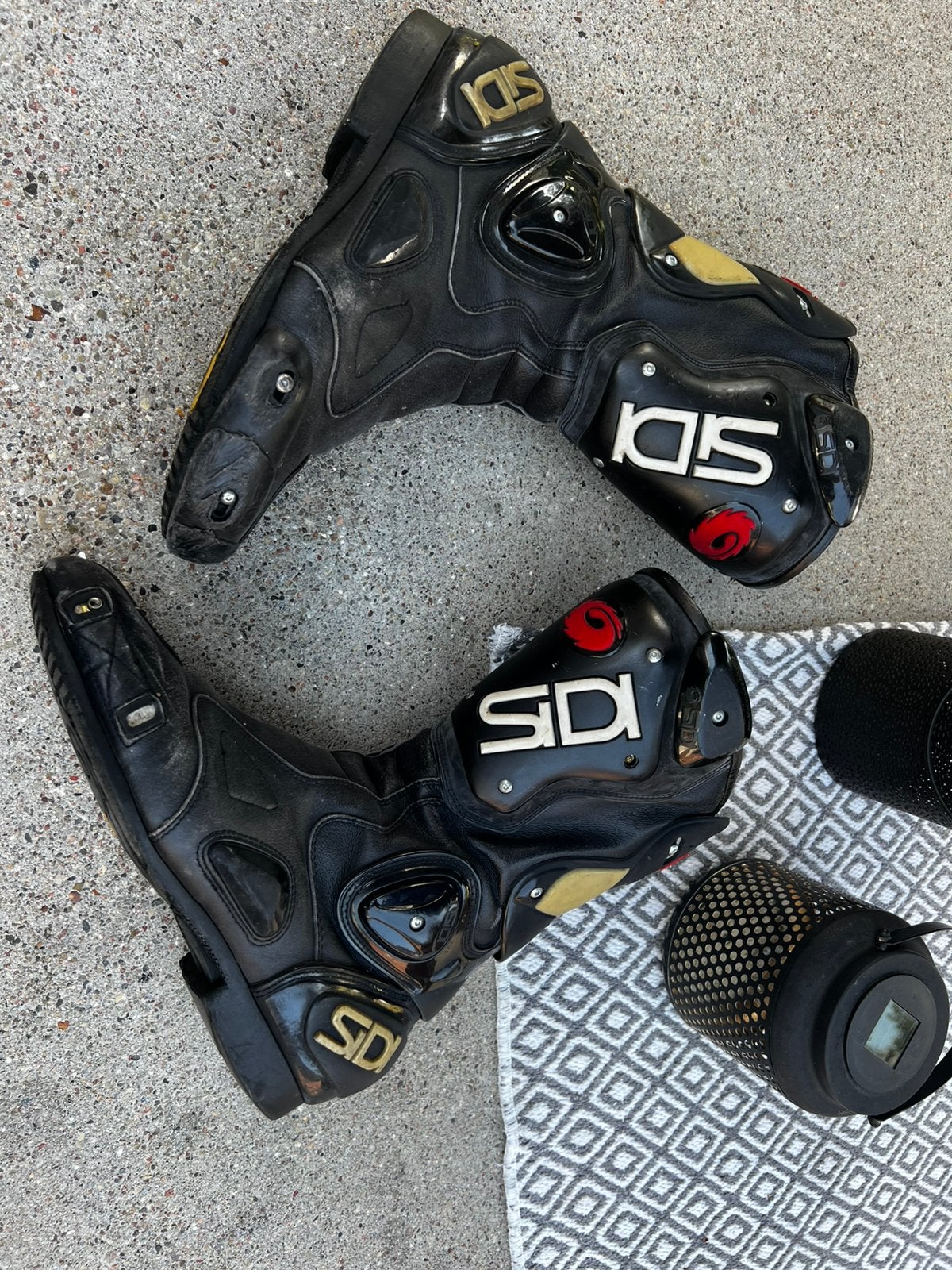 Sidi motorlaarzen schoenmaat 43, Motoren, Kleding | Motorkleding, Ophalen of Verzenden, Tweedehands, Laarzen