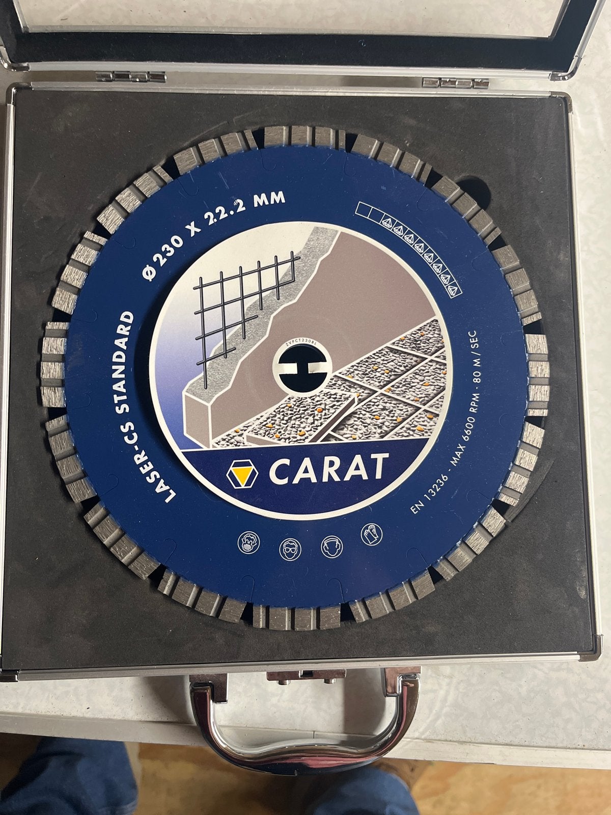 Nieuw Carat Diamantzaagblad Ø230 x 22.2 mm, Ophalen of Verzenden, Nieuw