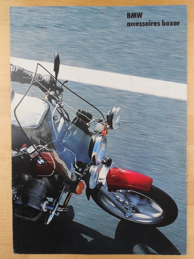 BMW R100 R85 R80 R75 R65 R60 R45 Accessoires Brochure 1985, Ophalen of Verzenden, BMW