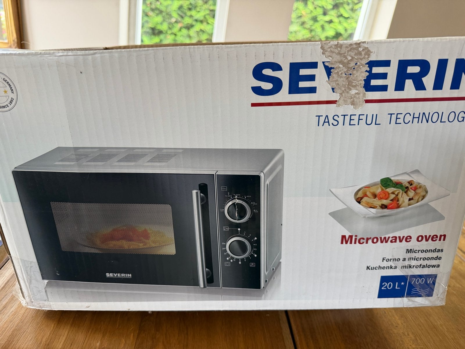 Severin Magnetron 20 liter zo goed als nieuw!, Ophalen, Zo goed als nieuw