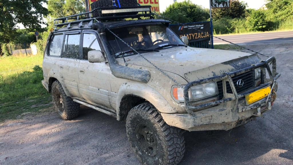 Landcruiser fzj80/ lexus lx450 uitvoering, Auto's, Automaat, 4477 cc, Beige, 2480 kg