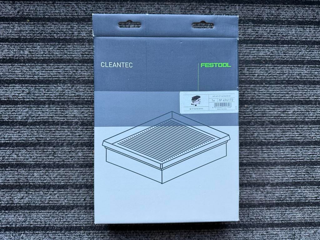 Festool CLEANTEC Filter HP-HF-CT 26/36/48 AC Nieuw, Ophalen, Nieuw