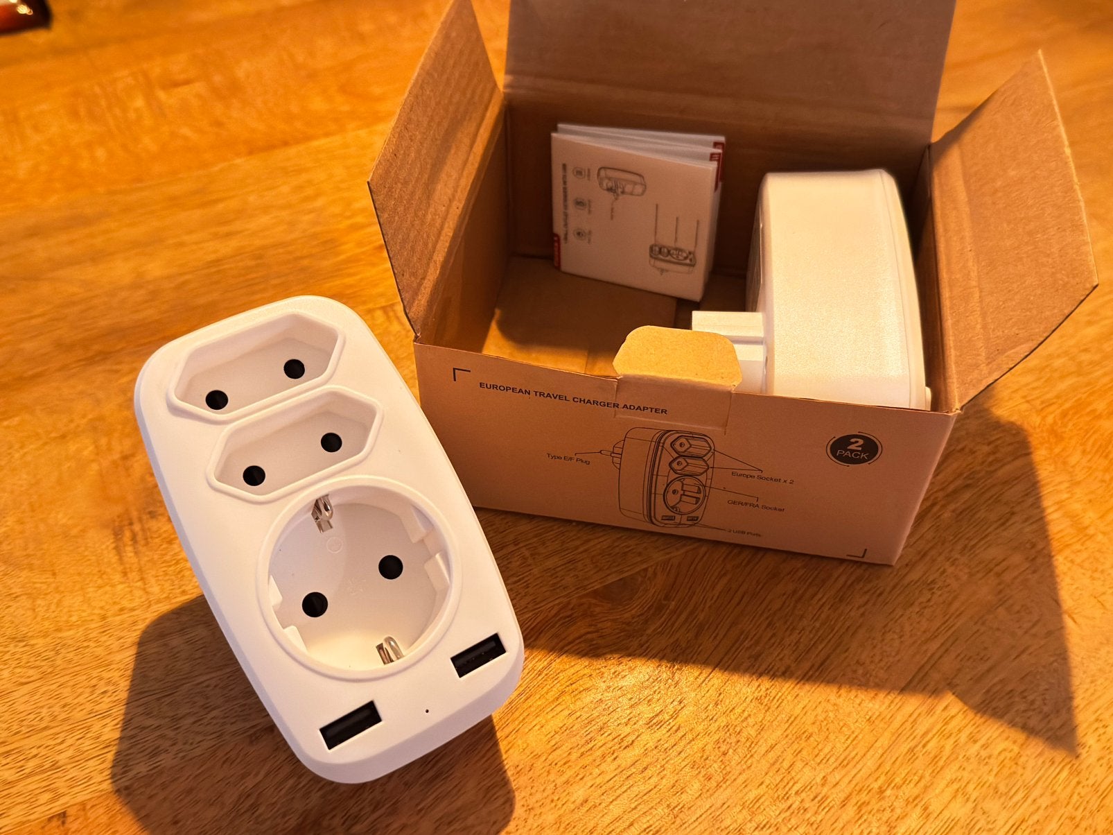 Stekkerdoos met USB aansluitingen, Ophalen of Verzenden, Zo goed als nieuw, Stopcontact