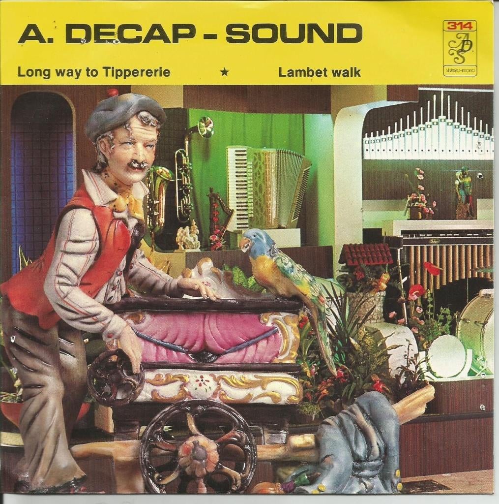 A. Decap-Sound - Long Way To Tippererie / Lambet Walk, Gebruikt, 7 inch, Single, Ophalen of Verzenden