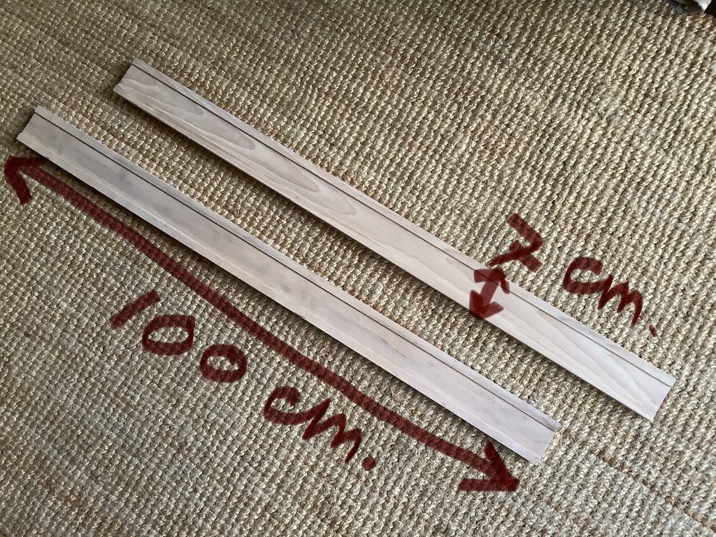 Stofdorpel, dorpel, drempel hardhout, beukenhout., Doe-het-zelf en Verbouw, Ophalen, Hardsteen, Minder dan 100 cm, Plinten