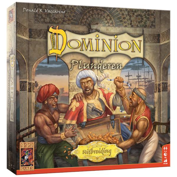 Dominion Plunderen Uitbreiding 999 Games Bordspel Nieuw, 999 Games, Nieuw, Ophalen of Verzenden, Vijf spelers of meer
