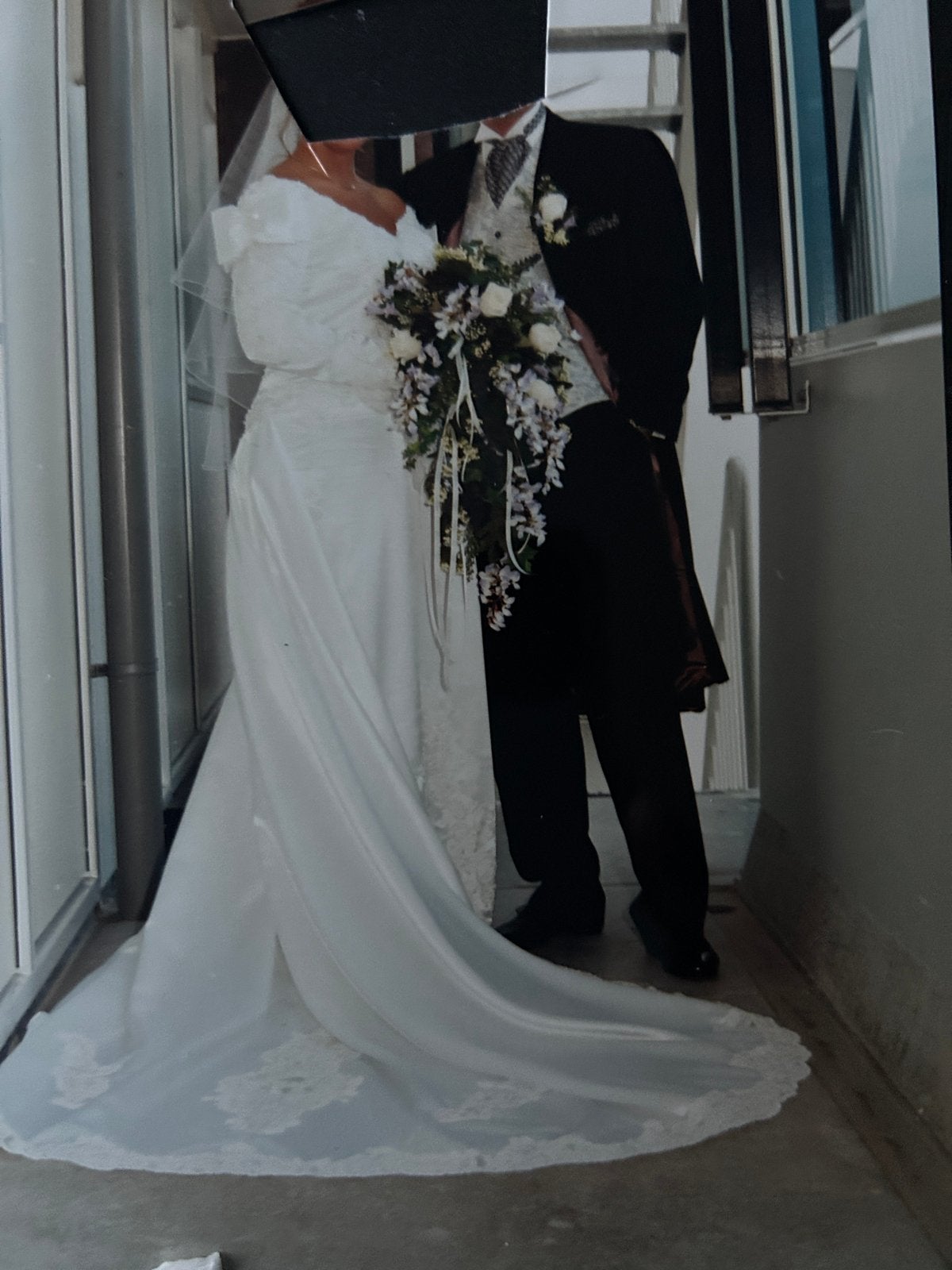 Demetrios Trouwjurk - Klassiek en Elegant, Ophalen of Verzenden, Gedragen, Wit, Trouwjurk