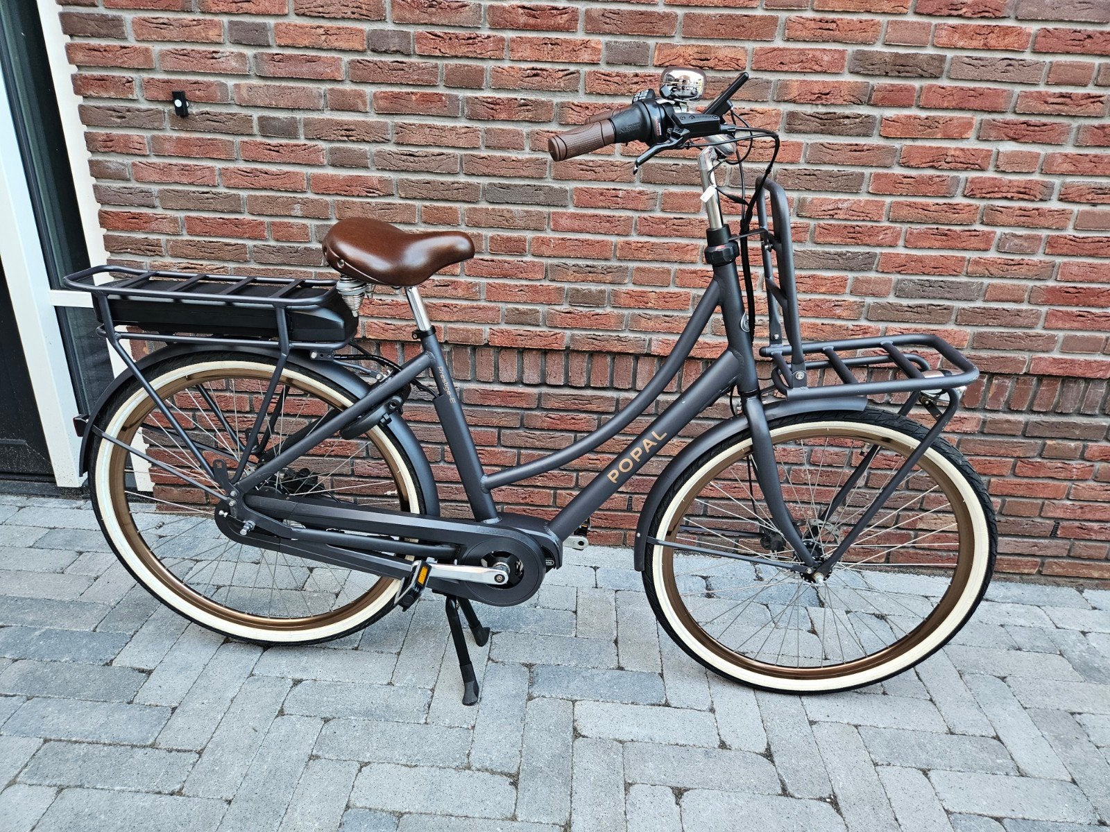 Elektrische Popal Daily Dutch 2025. Middenmotor. 2450 km!, Fietsen en Brommers, Elektrische fietsen, Zo goed als nieuw, 51 tot 55 cm