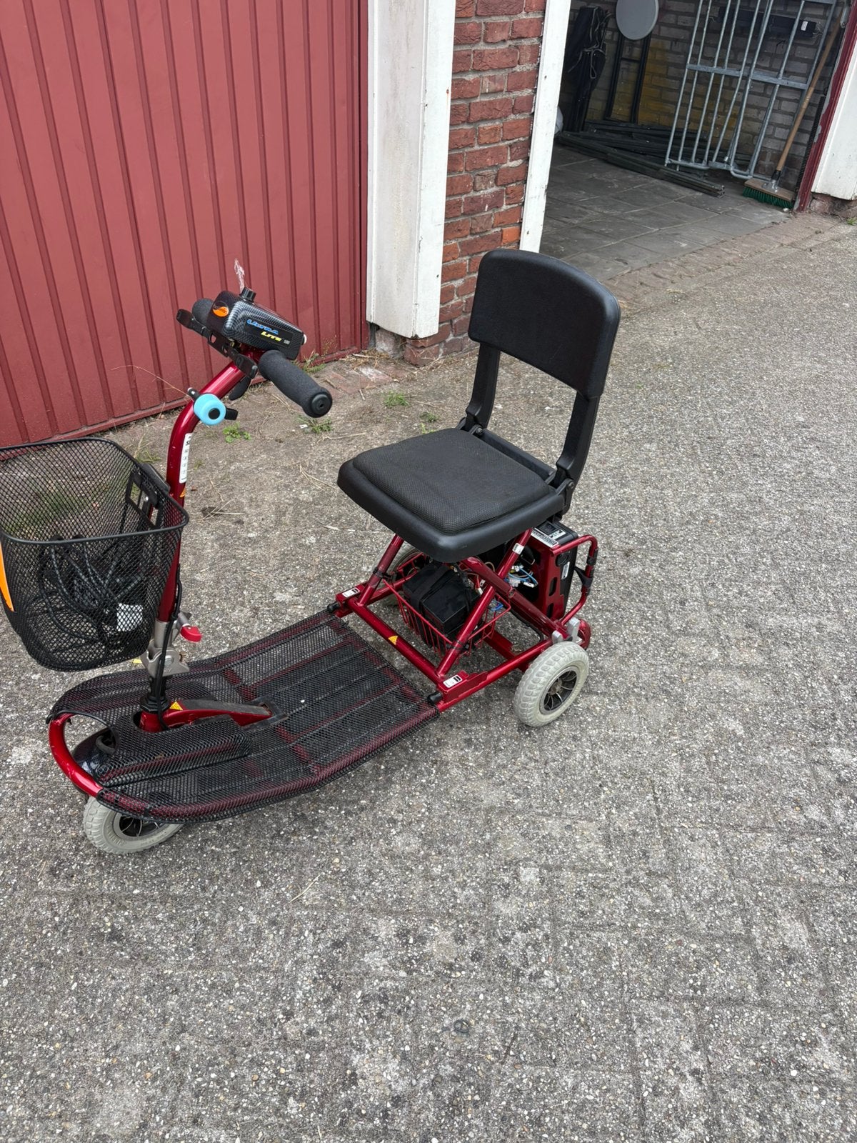 Opklapbare scootmobiel, Ophalen, Zo goed als nieuw, Elektrische rolstoel
