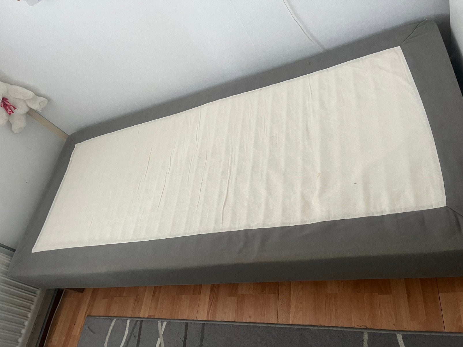 Boxspring van ikea 90\200, Ophalen of Verzenden, Zo goed als nieuw, Eenpersoons, 90 cm