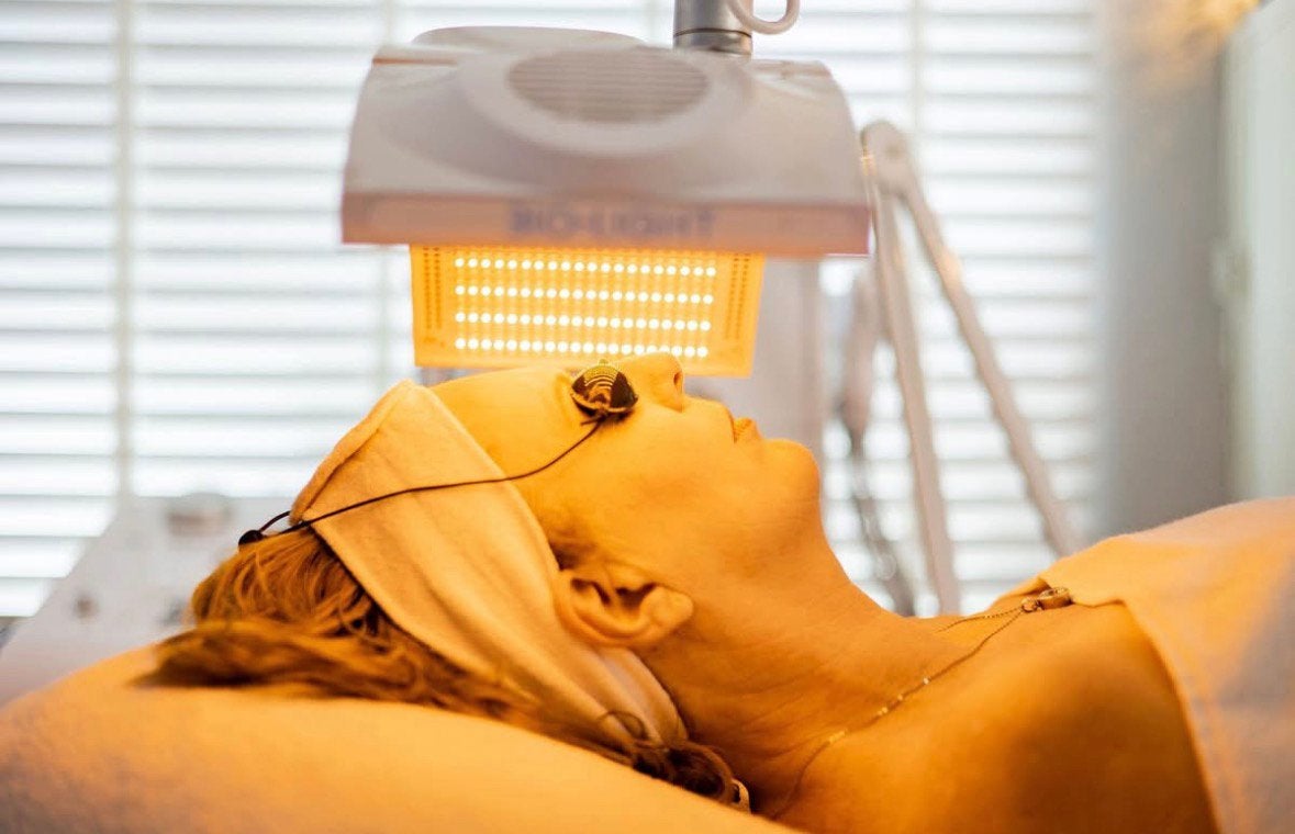 Lichttherapie lamp PDT, Ophalen