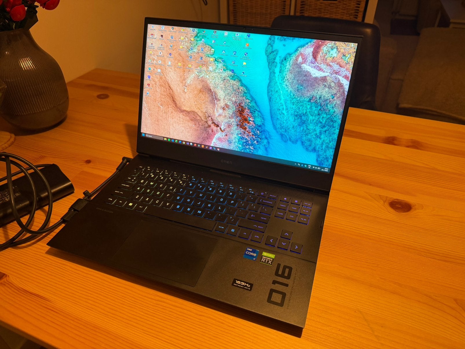 HP OMEN laptop (16-b1977nd), Computers en Software, Windows Laptops, Zo goed als nieuw, 16 inch, SSD, 2 tot 3 Ghz, 32 GB, Qwerty