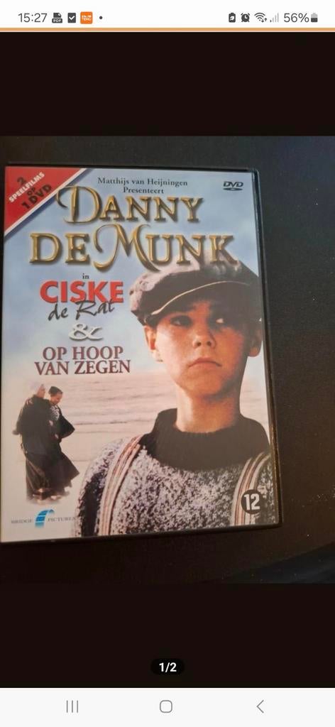 Ciske de Rat Danny de Munk &op hoop van zegen.€ 2.00, Cd's en Dvd's, Vanaf 12 jaar, Ophalen of Verzenden, Zo goed als nieuw