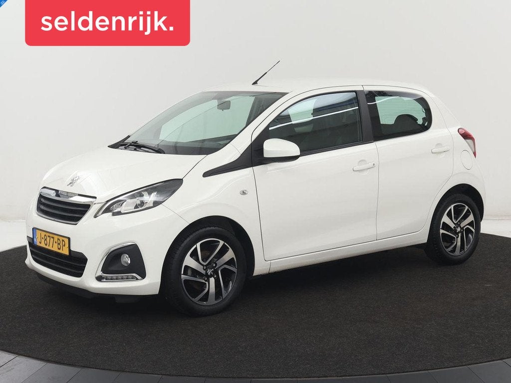Peugeot 108 1.0 e-VTi Executive | Carplay | Camera | Climate, Voorwielaandrijving, Stof, Gebruikt, 4 stoelen