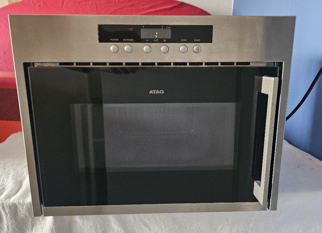 Inbouw magnetron van ATAG MA3511DUU/A03, Ophalen, Gebruikt, Magnetron, Inbouw