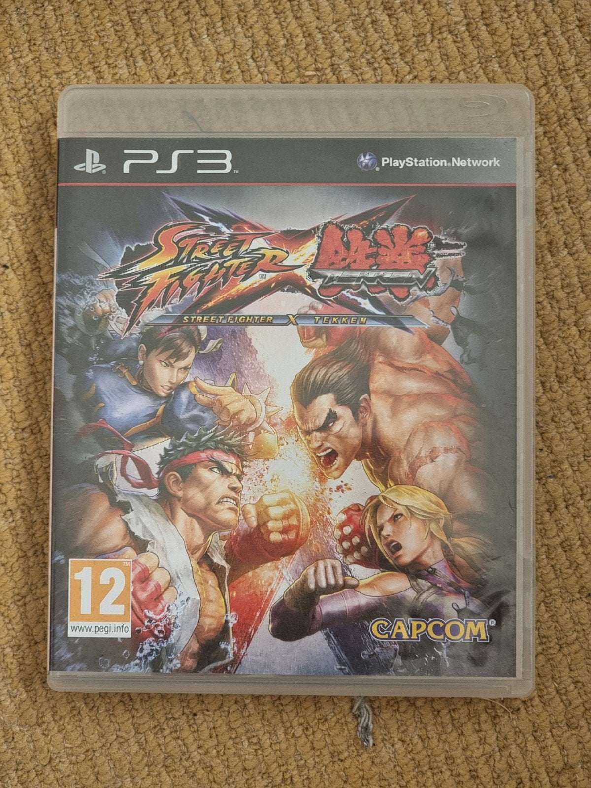 Street Fighter X Tekken CIB PS3 - Vechtgame, Ophalen, Vechten, 2 spelers, Zo goed als nieuw