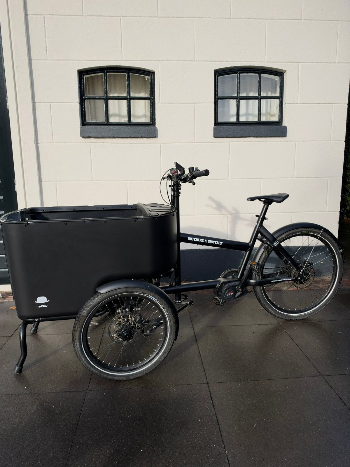 Butchers & Bicycles MK1-E Gen. 3 Vario zwart Kiox | 1300 km, Fietsen en Brommers, Ophalen, Zo goed als nieuw, Huif