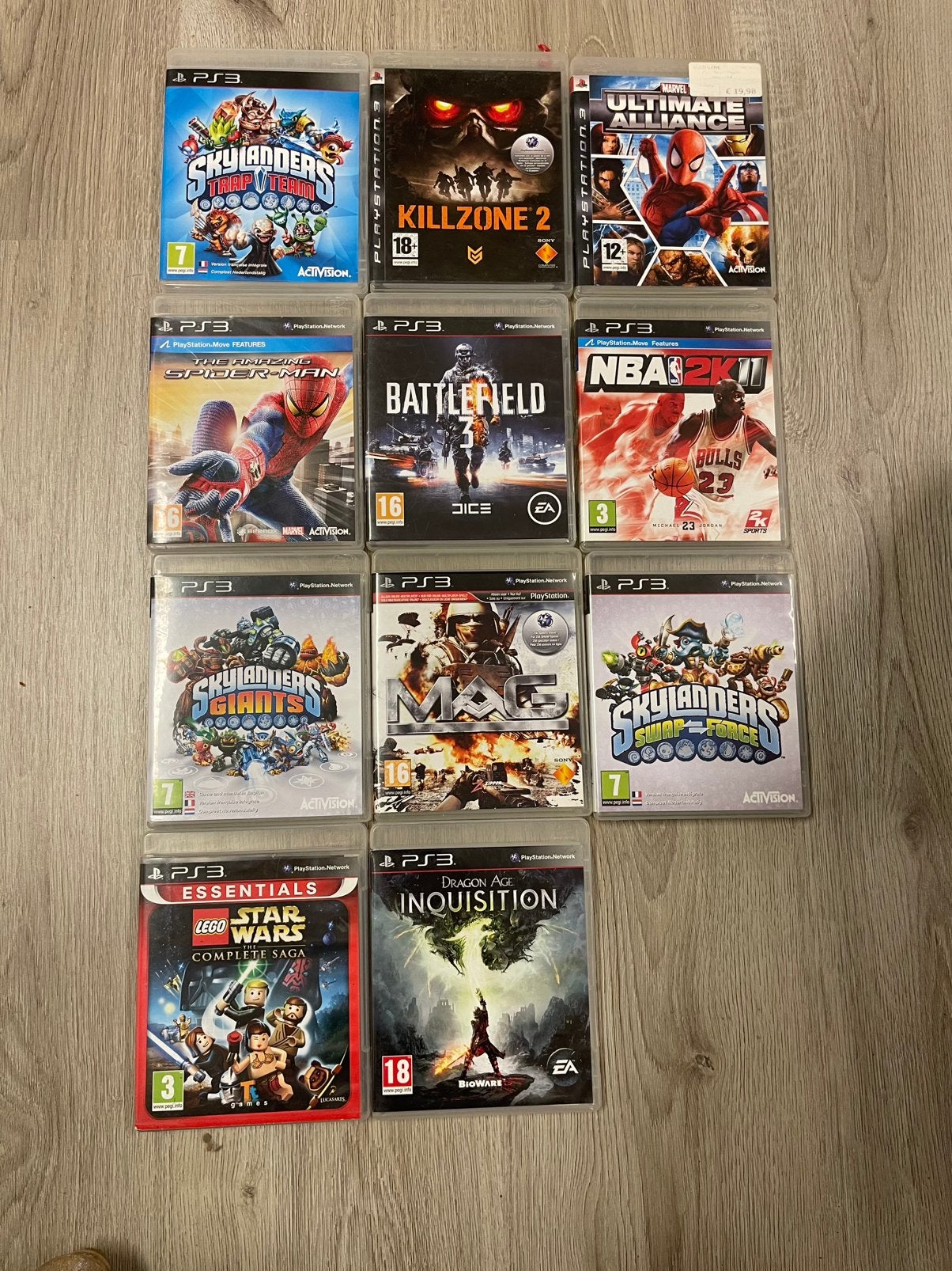 11 PlayStation 3 spellen, Spelcomputers en Games, 1 speler, Ophalen of Verzenden, Zo goed als nieuw, Vanaf 3 jaar