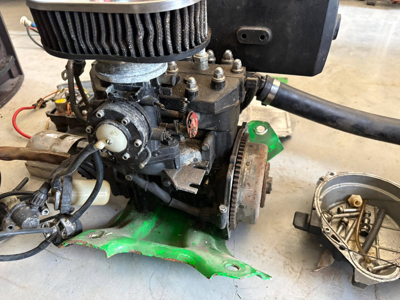 Kawasaki 550 motor en jetdrive compleet, Ophalen, Gebruikt