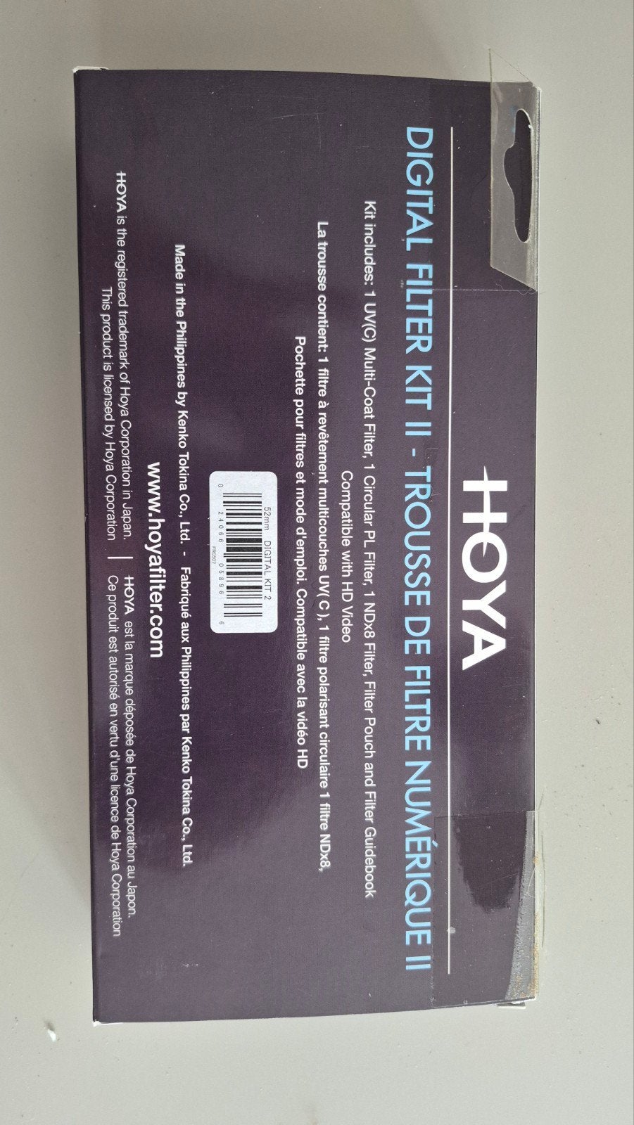 Hoya DFK52, Overige typen, Ophalen of Verzenden, Zo goed als nieuw, 50 tot 60 mm