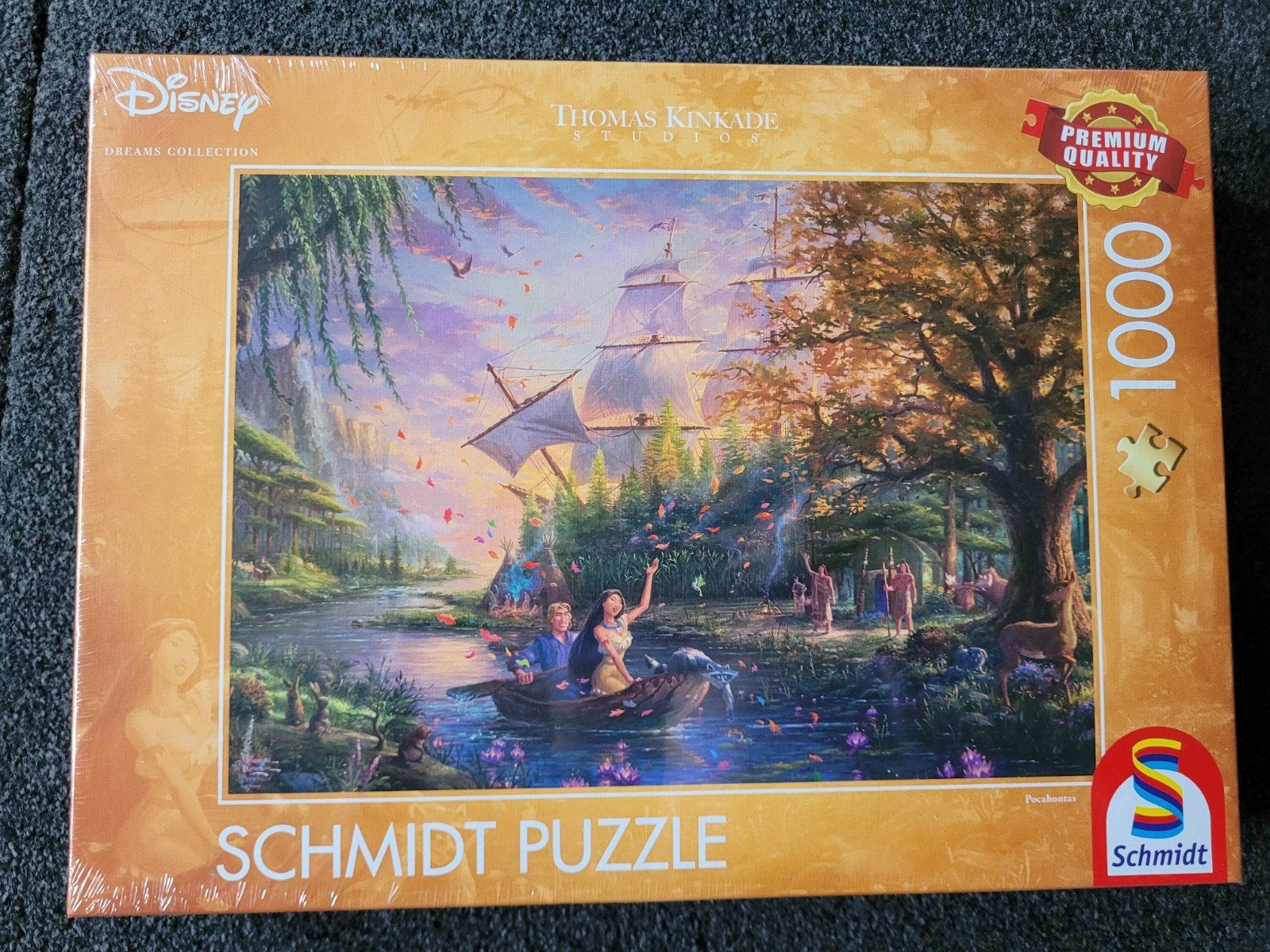 Disney Thomas Kinkade Schmidt Puzzel 1000 stukjes Nieuw, Ophalen, 500 t/m 1500 stukjes, Nieuw, Legpuzzel
