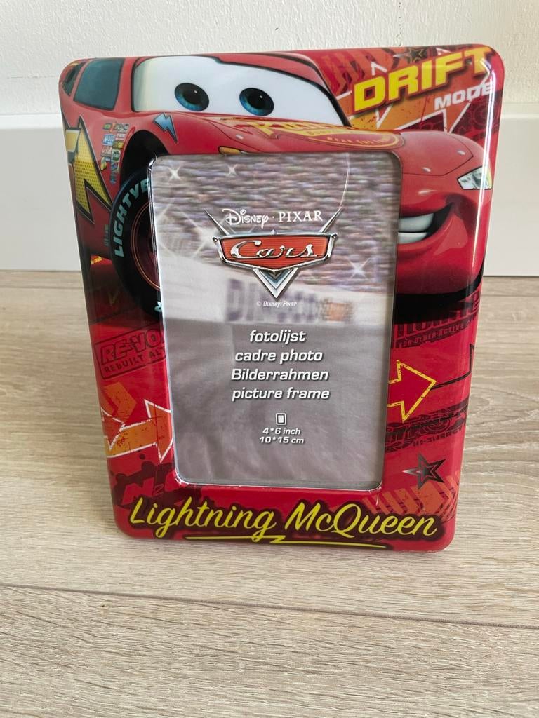 Disney Cars Lightning McQueen fotolijst 10x15 cm, Ophalen of Verzenden, Zo goed als nieuw