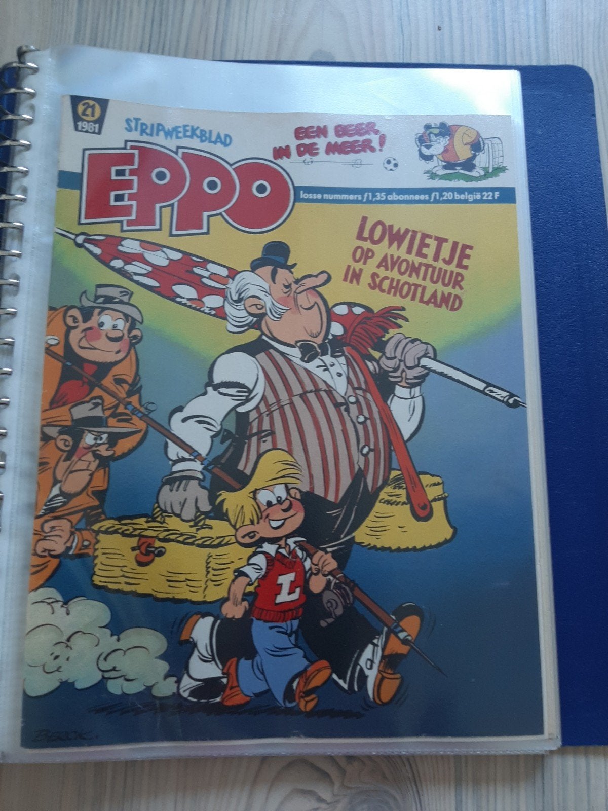 Multomap met Lowietje op avontuur in Schotland (Eppo), Ophalen of Verzenden