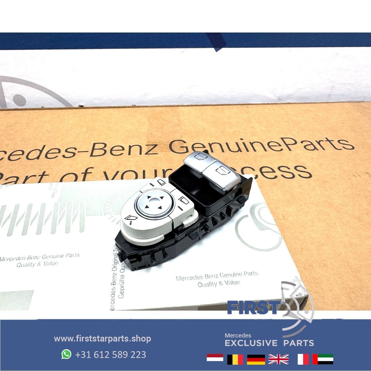 Raamschakelaar Mercedes W447 V KLASSE / VITO C205 A205 C KLA, Gebruikt, -, Ophalen of Verzenden, -