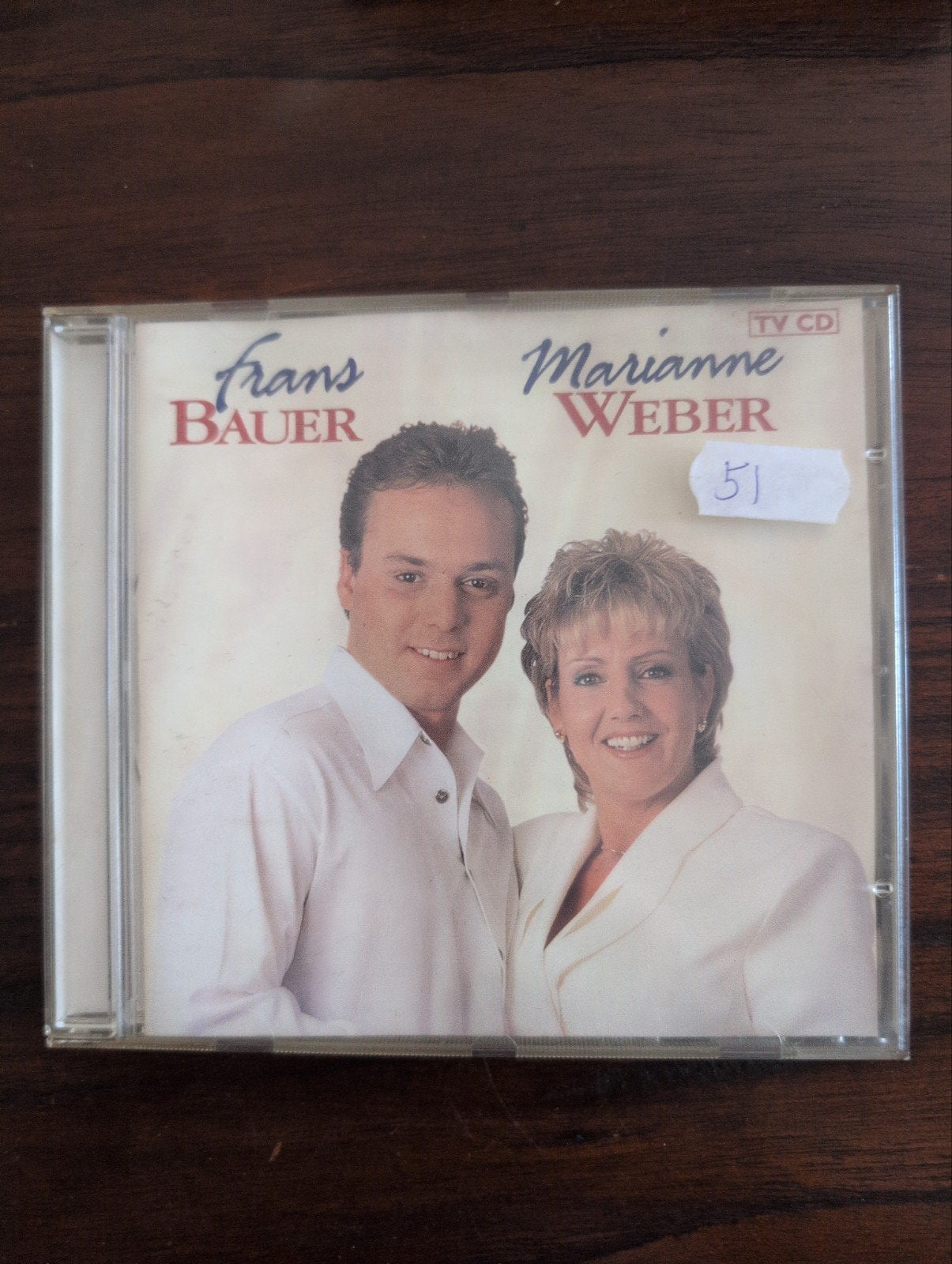 Frans Bauer & Marianne Weber - CD, Inclusief boekje, Gebruikt, Ophalen of Verzenden, Levenslied of Smartlap