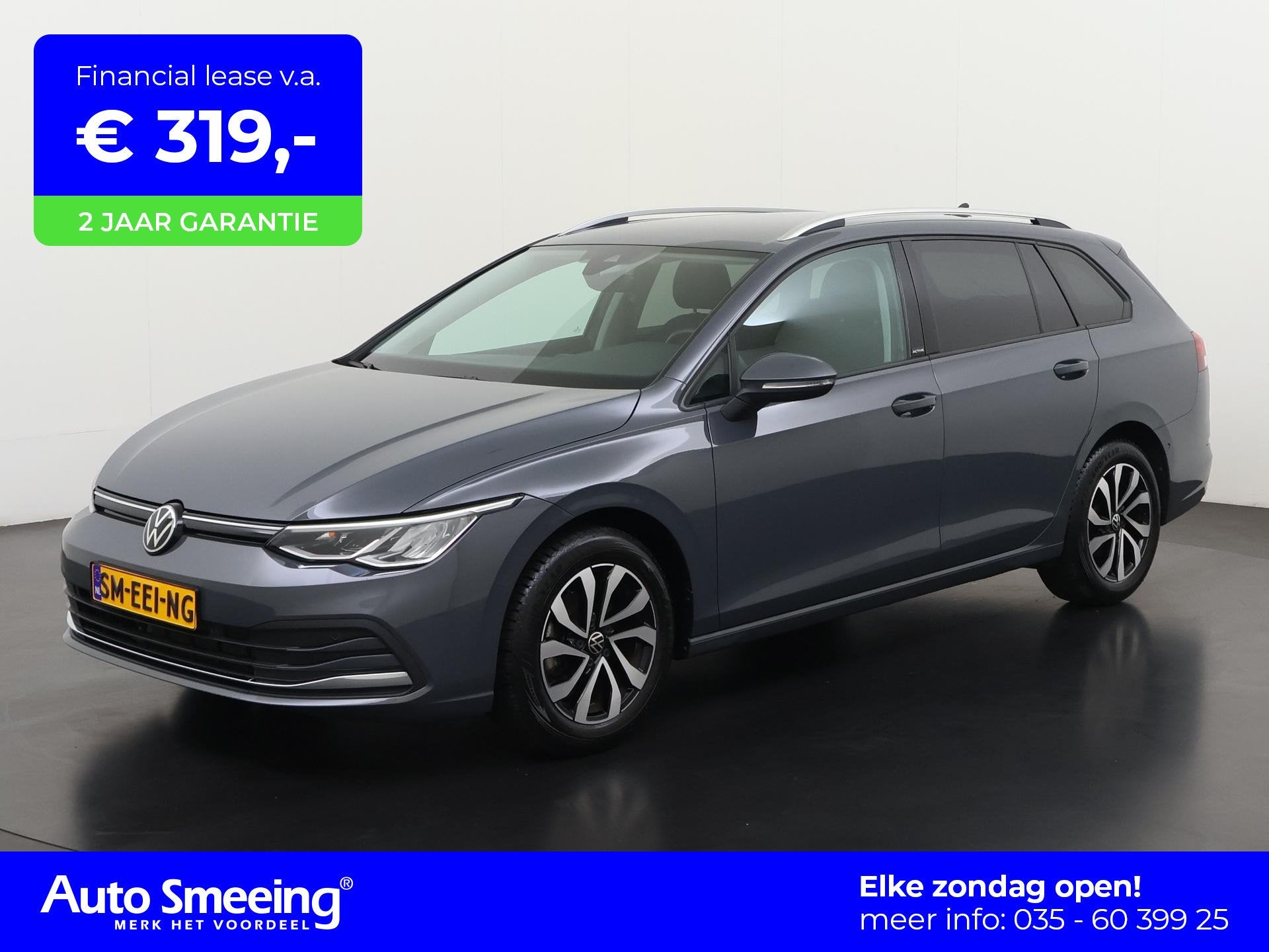 Volkswagen Golf Variant 1.0 eTSI Active DSG | Trekhaak | Stu, Auto's, Stof, Gebruikt, Automatische klimaatregeling, 3 cilinders