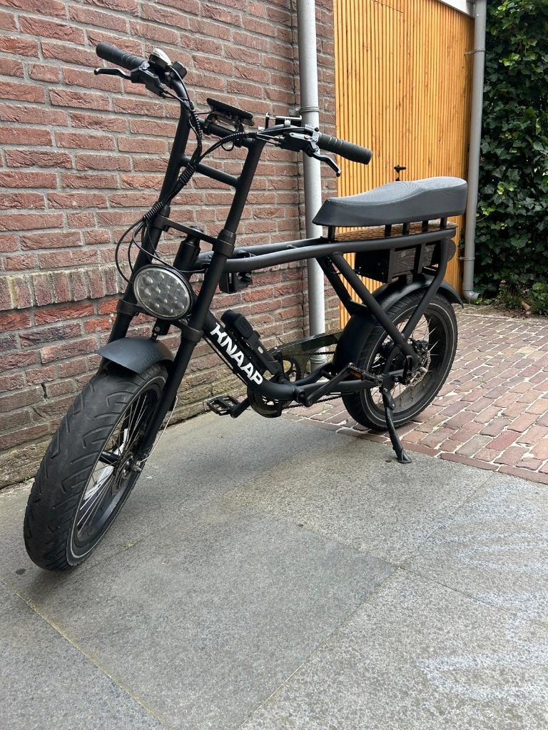 Te koop KNAAP AMS Fatbike met zadelverhoger, alles origineel, Zo goed als nieuw, 51 tot 55 cm, 30 tot 50 km per accu, Ophalen