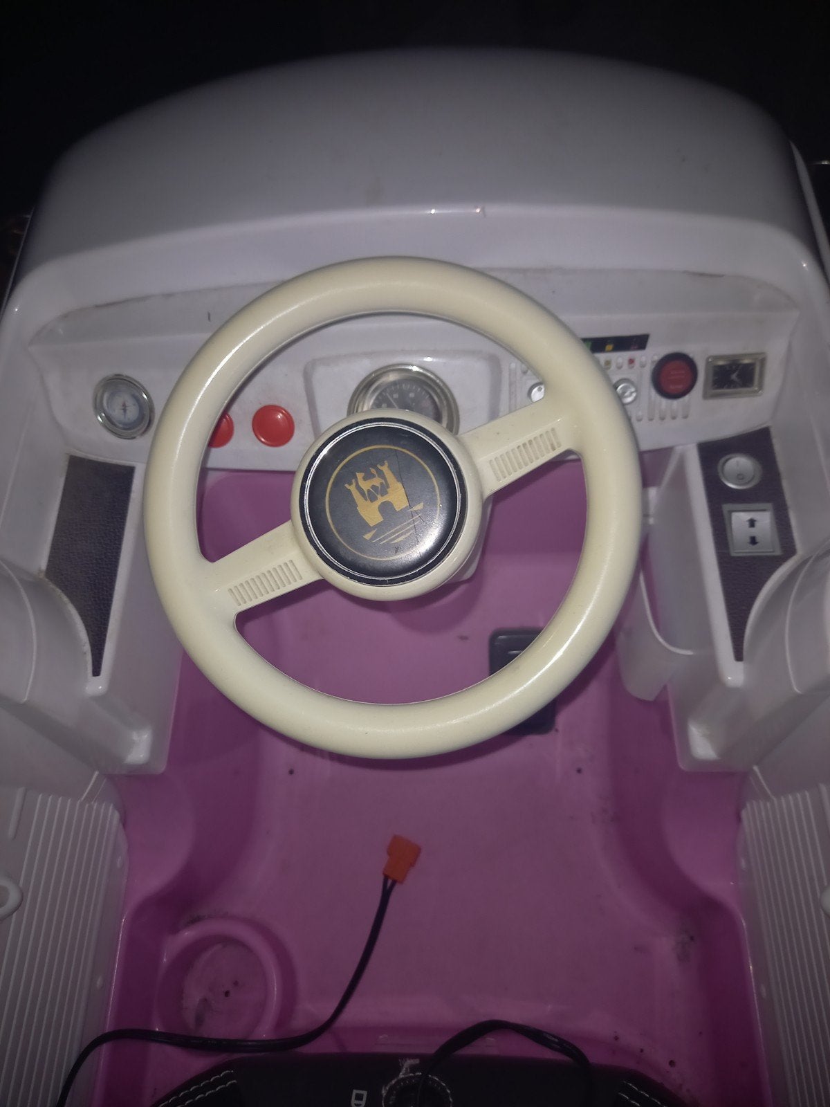 Bestuurbare Elektrische Kinderauto VW Bus - Z.G.A.N., Zo goed als nieuw