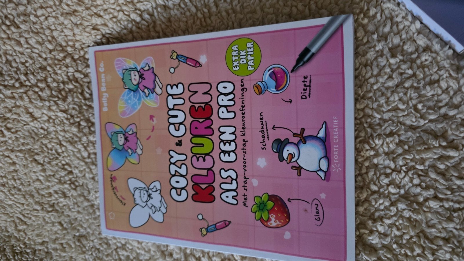 Cosy Kleurboeken: 13 Kleuren als een Pro & Diverse Thema's, Gebruikt, Dieren, Meerkleurig, Ophalen of Verzenden