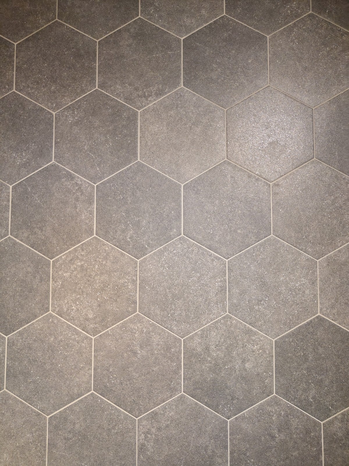 Wandtegels Hexagon 22cm - Grijs Keramiek, Ophalen, Nieuw, 5 tot 10 m², 20 tot 40 cm