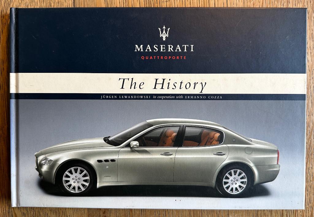 MASERATI QUATTROPORTE Brochure, Maserati Spa, Ophalen of Verzenden, Zo goed als nieuw, Overige merken