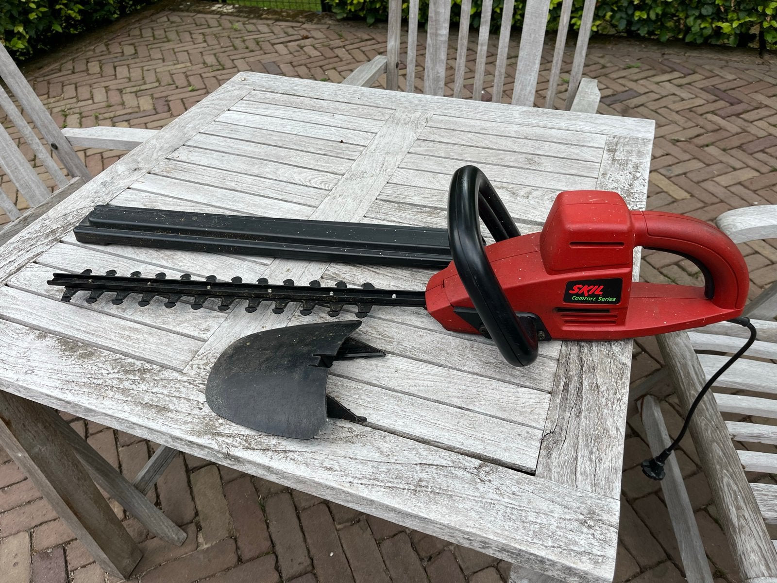 Skil Heggenschaar Comfort Series - Gebruikt, Tuin en Terras, Hand-tuingereedschap, Ophalen, Gebruikt, Overige soorten