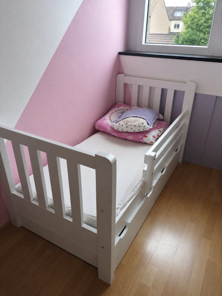 Peuterbed, Gebruikt, 70 tot 85 cm, 160 tot 180 cm, Ophalen