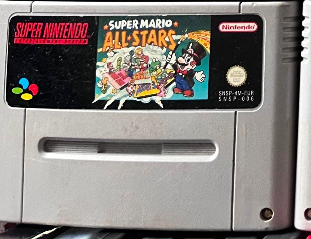 Super Mario All Stars | SNES | Super Nintendo, Avontuur en Actie, 2 spelers, Ophalen of Verzenden, Zo goed als nieuw