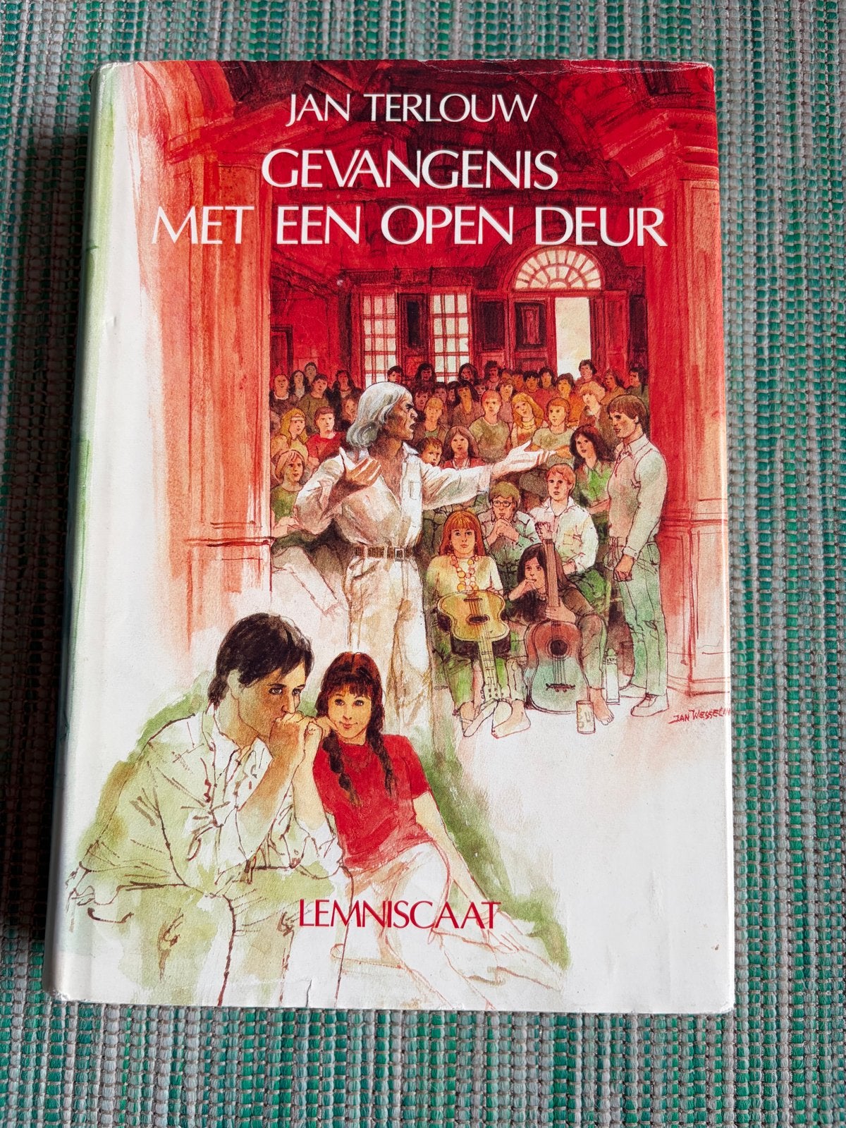 Gevangenis met een open deur - Jan Terlouw hardcover, Ophalen of Verzenden, Gelezen, Fictie algemeen