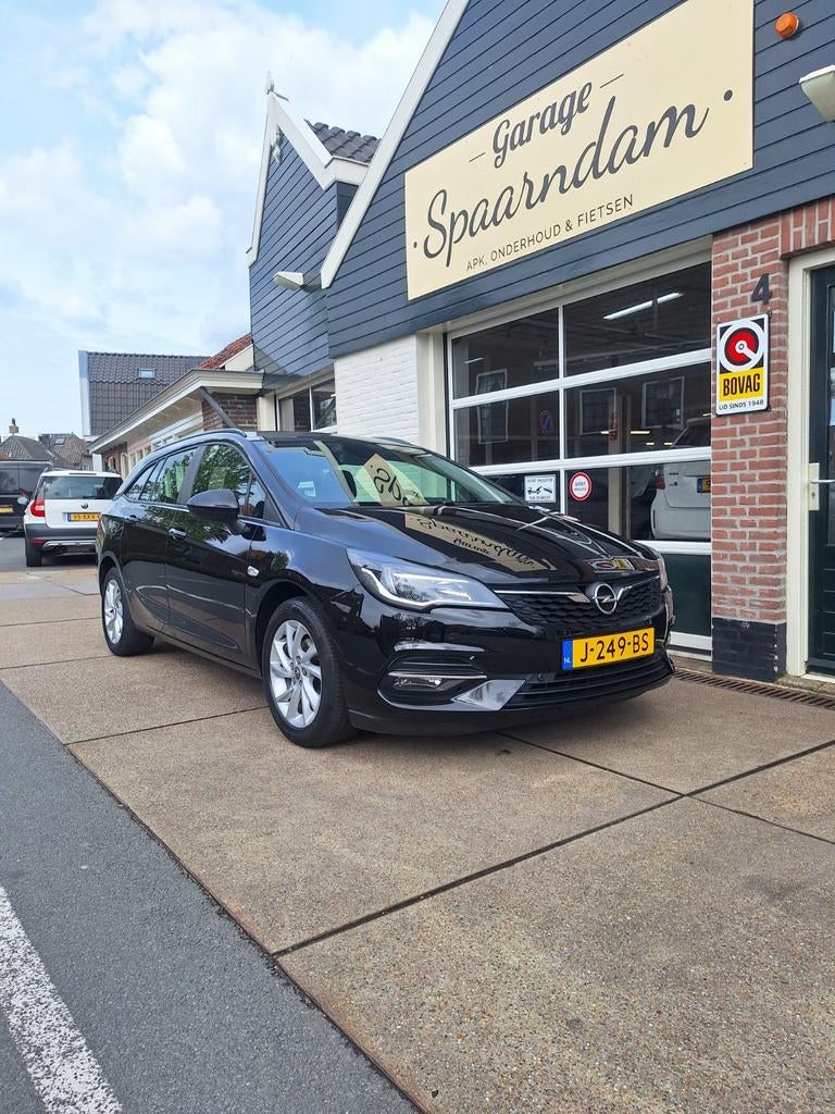 Opel Astra 1.2 Turbo 110pk Start/stop 2020 Zwart, Auto's, Opel, Voorwielaandrijving, 1199 cc, Zwart, Origineel Nederlands