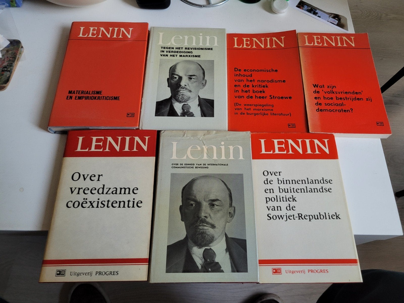 boeken Lenin, Ophalen of Verzenden, Zo goed als nieuw