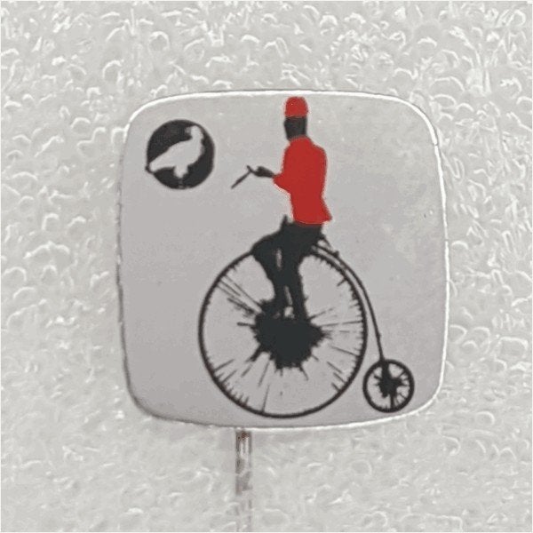 SP0400 Speldje Oude fiets, Verzamelen, Ophalen of Verzenden, Gebruikt, Overige onderwerpen