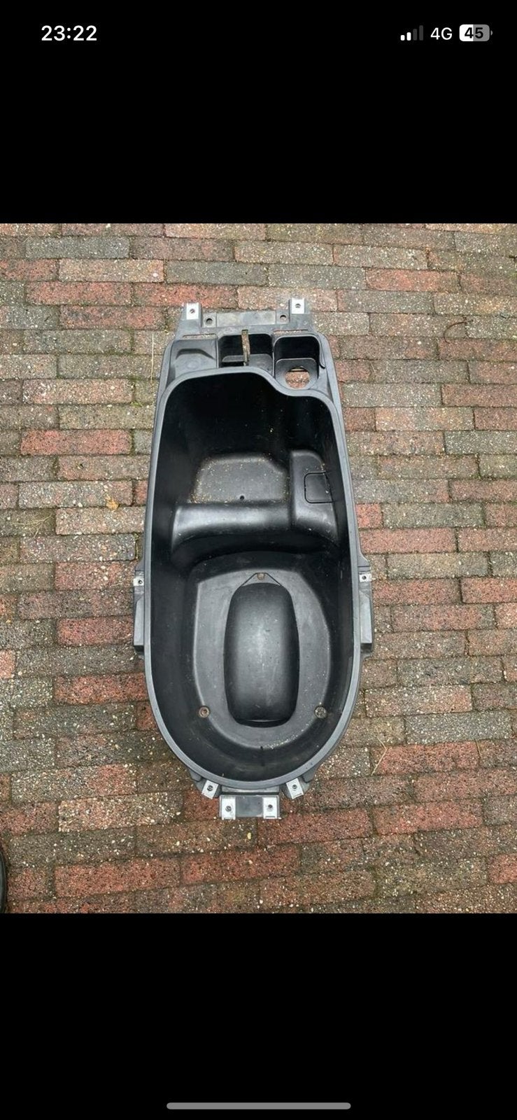 gilera runner buddybak, Ophalen