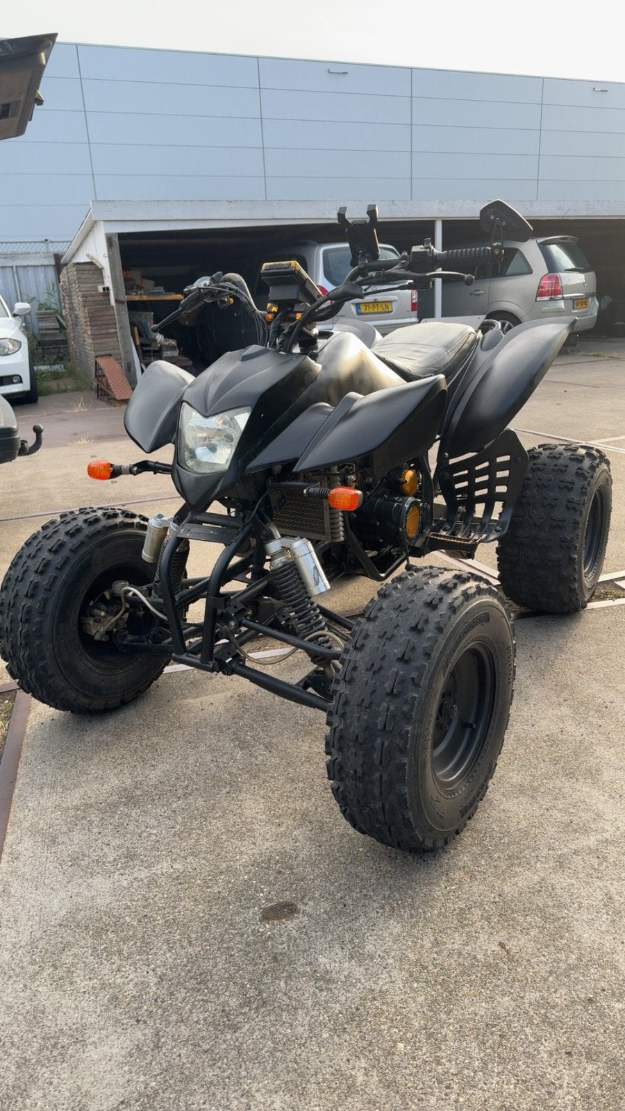 Bashan 200cc quad, Ophalen