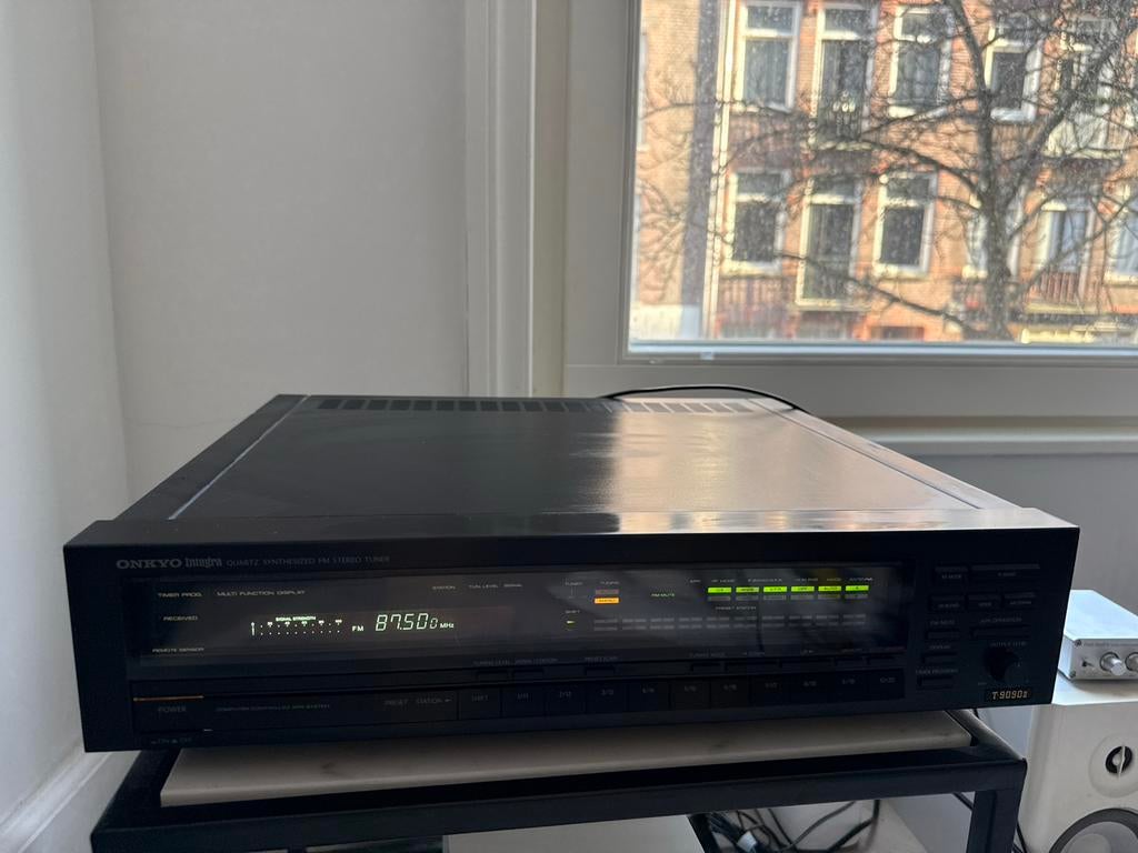 Onkyo Integra T-9090II tuner + remote, Ophalen of Verzenden, Gebruikt, Analoog