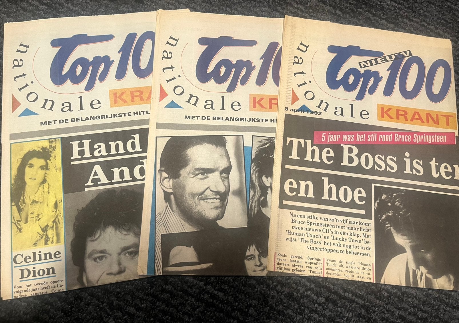 Top 100 nationale kranten 1992, Verzamelen, Tijdschriften, Kranten en Knipsels, Ophalen of Verzenden