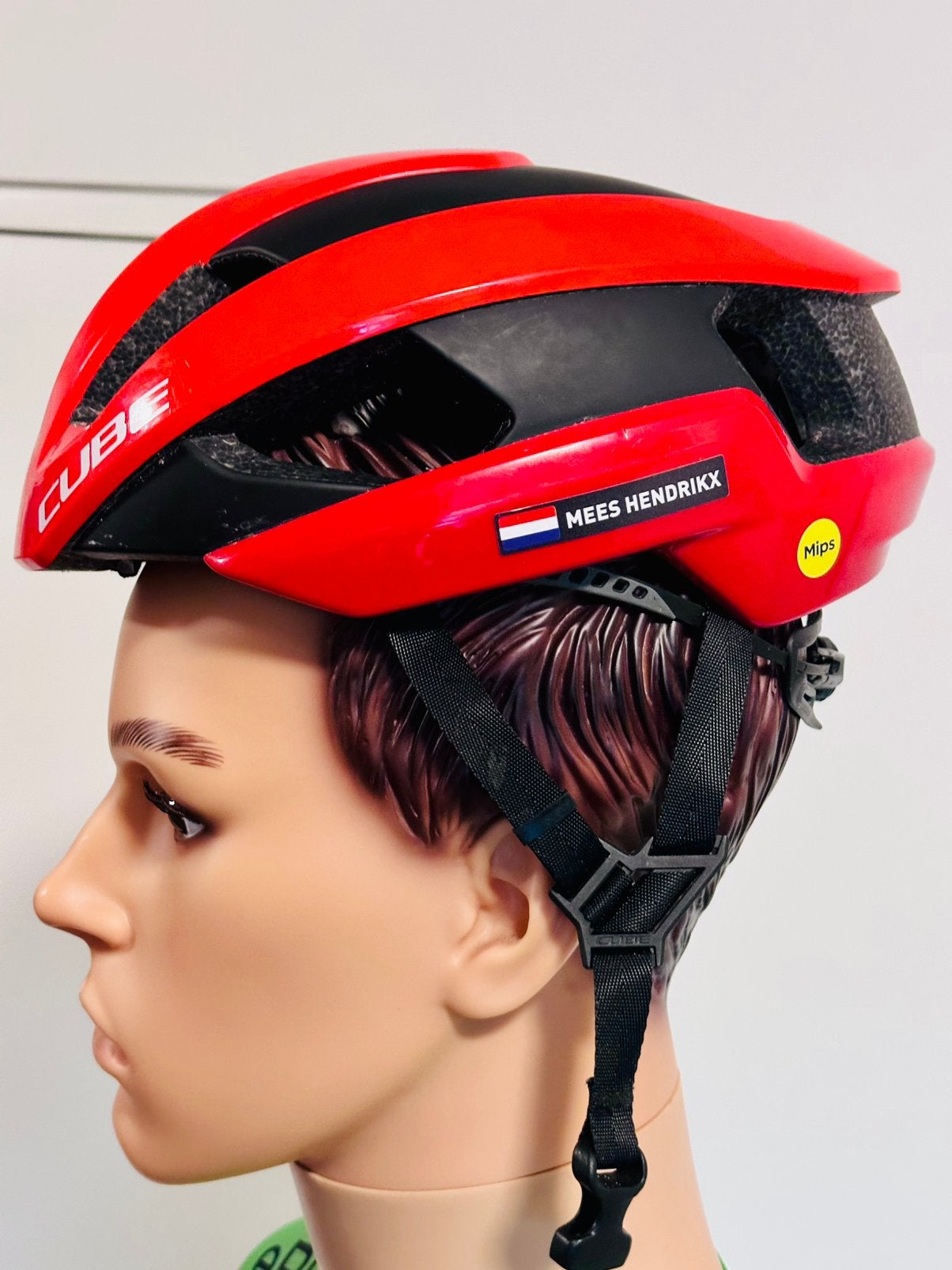 Wielrenhelm fietshelm helm Cube maat M 52-57 cm, Ophalen of Verzenden, Zo goed als nieuw, M, Heer