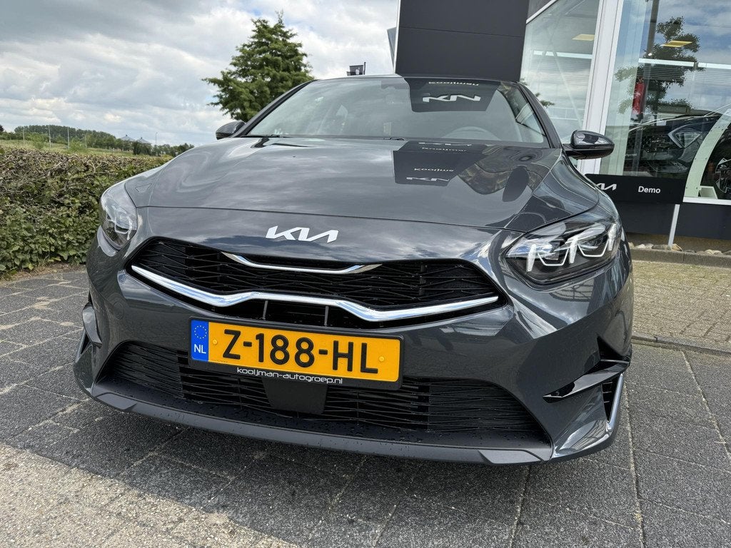 Kia Ceed 1.0 T-GDi DynamicPlusLine Eerste Eigenaar, Stoel/St, Voorwielaandrijving, Gebruikt, Leder en Stof, Origineel Nederlands