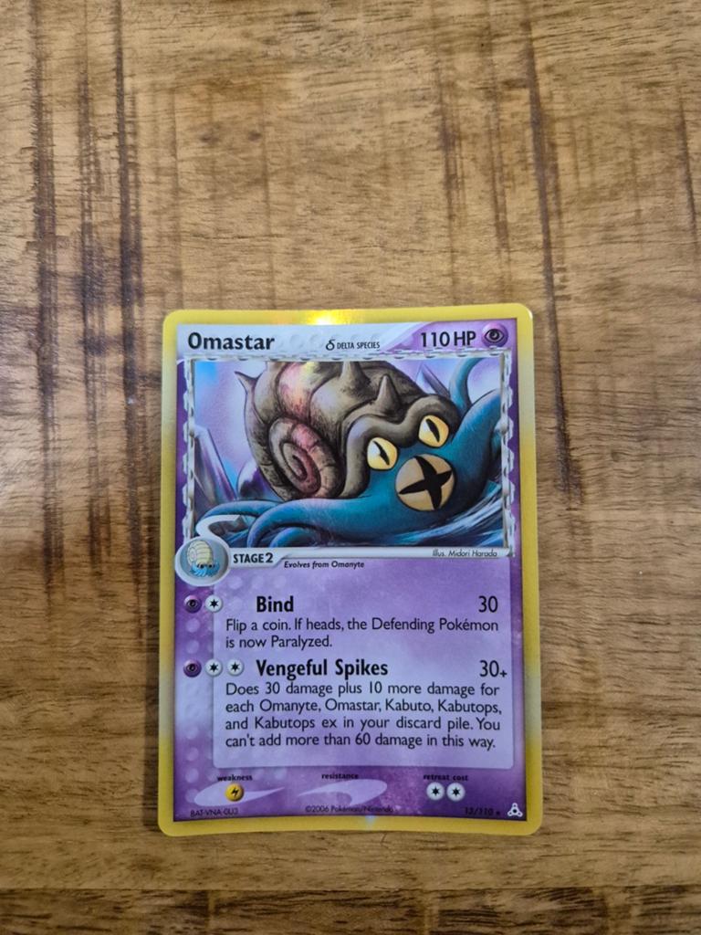 Omastar Delta Species, Ophalen